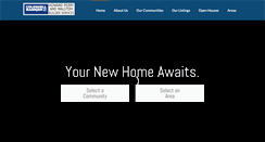 Desktop Screenshot of hpwnewhomes.com